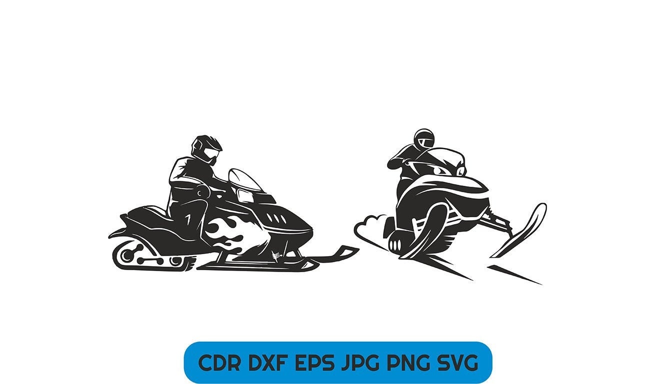 Free Free 341 Silhouette Snowmobile Svg SVG PNG EPS DXF File