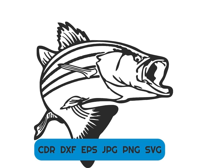 Free Free 148 Silhouette Bass Svg SVG PNG EPS DXF File