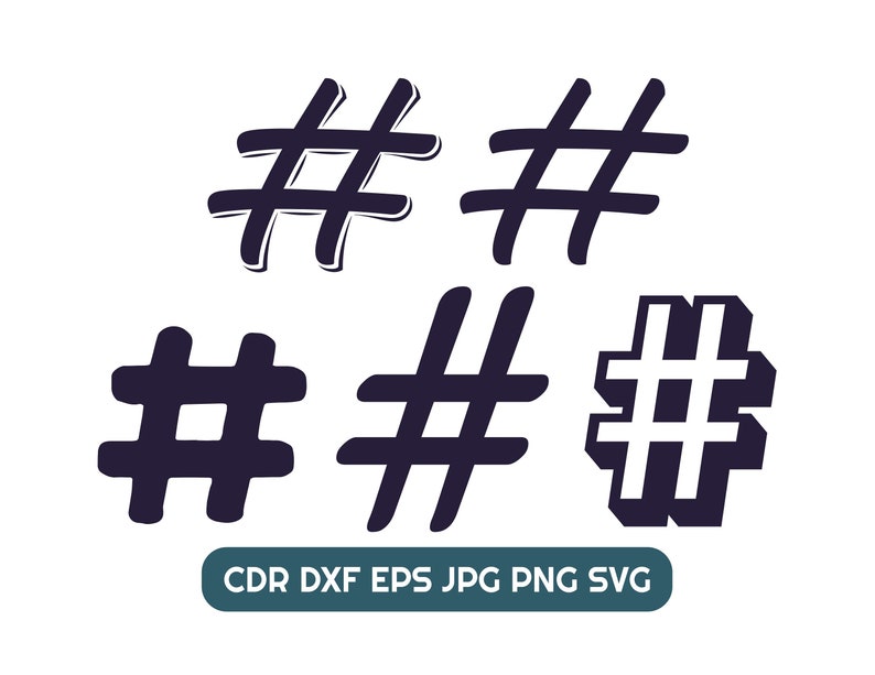 Free Free 345 Wedding Hashtag Sign Svg SVG PNG EPS DXF File