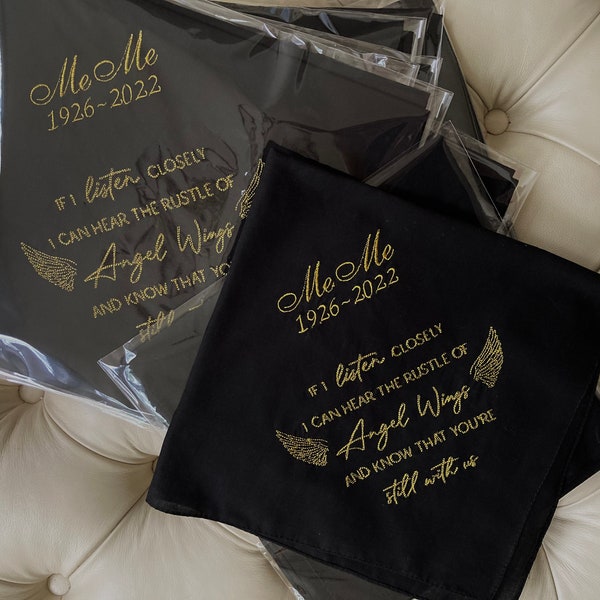 Funeral Handkerchief Etsy