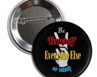 Barrett Buttons- Be Yourself