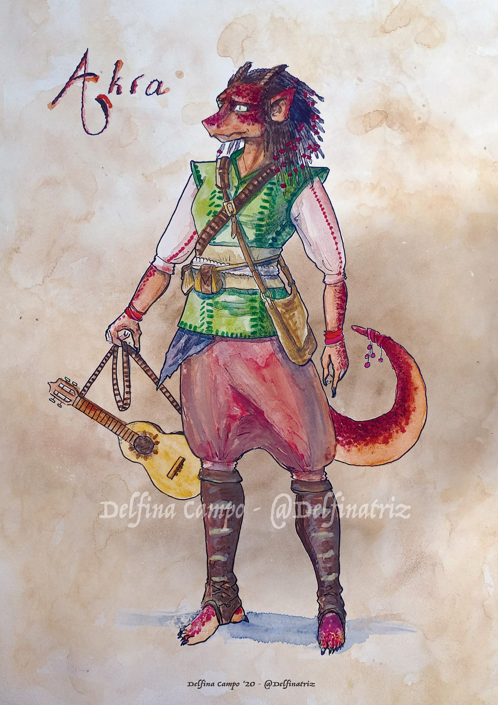 Custom Hand Drawn RPG Character Commission - Digital - Etsy