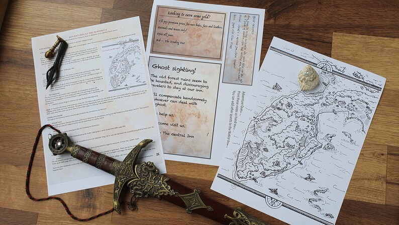 One Shot Adventure for D&amp;D 5E Printable Fantasy Adventures - Etsy