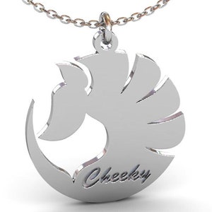 Benutzerdefinierte Gürteltier Halskette mit Namen, Sterlingsilber Armadillo Halskette, Gürteltier Schmuck, Gürteltier Geschenk, Gürteltier Erinnerungsgeschenk
