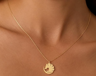 Custom Engraved Armadillo Necklace in Sterling Silver - Quirky Wildlife Pendant