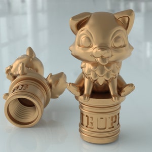 4pcs High-Quality Happy puppy Tire Valve Stem Caps Covers, Custom Tire Valve Caps, Dog Tire Valve Cap