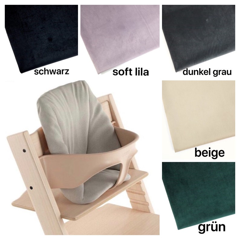 Seat cushion for the Stokke Tripp Trapp baby mini pillow cover