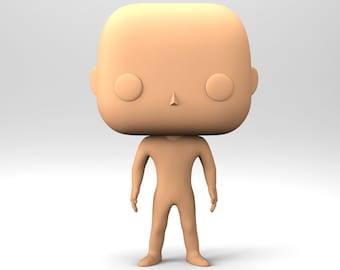 Funko Pop Diy 3d File - Etsy
