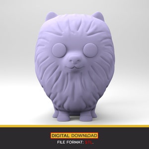 Funko POP Dog 3D Model for Printing. Customizable 3D Funko POP - Etsy Sweden