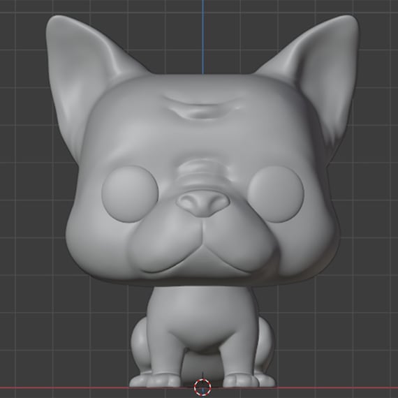 Funko POP Dog 3D Model for Printing 