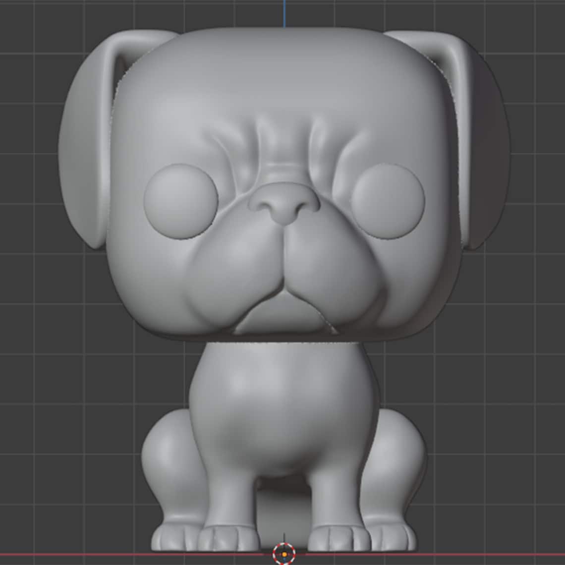 Custom Funko POP dog 3D model for Printing. Customizable 3D | Etsy