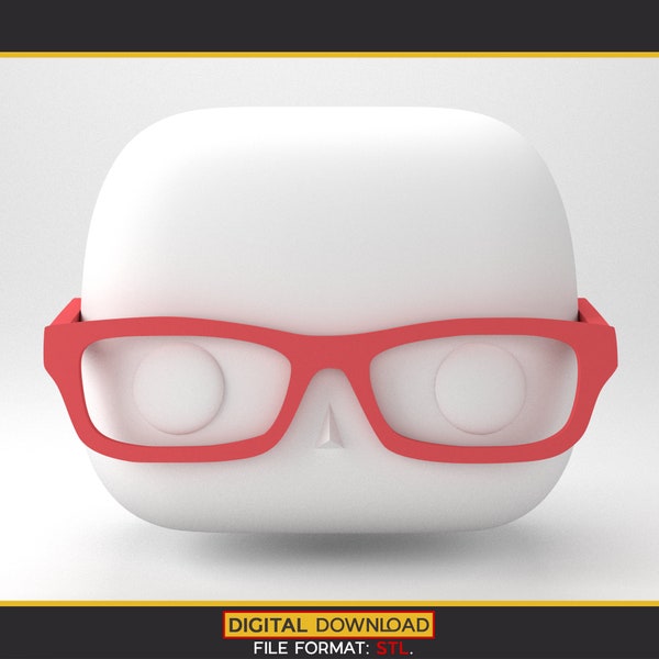 Glasses Pack for POPs for 3D printing. Glasses 3D models. 10 STL files