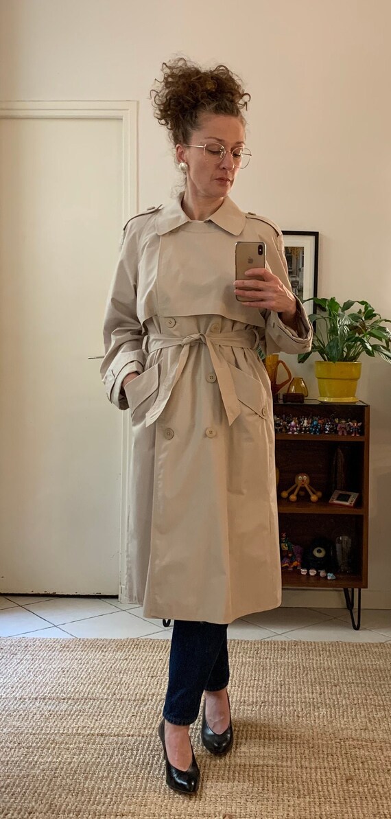 Vintage beige trench coat WEILL