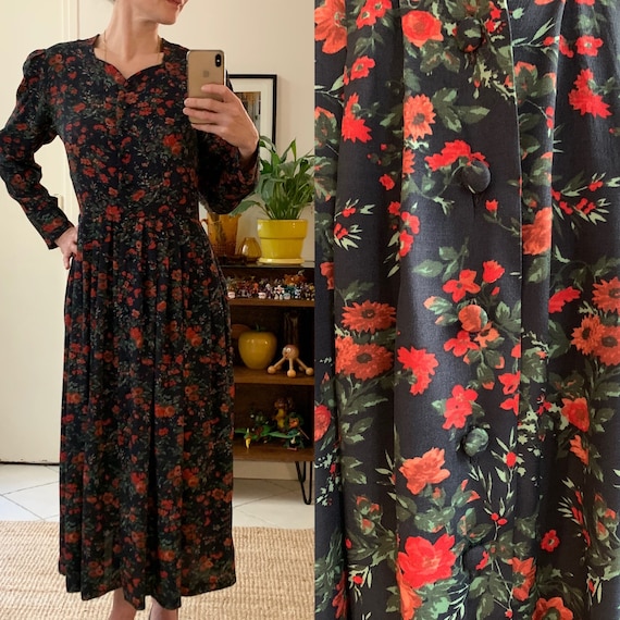 Laura Ashley vintage long dress