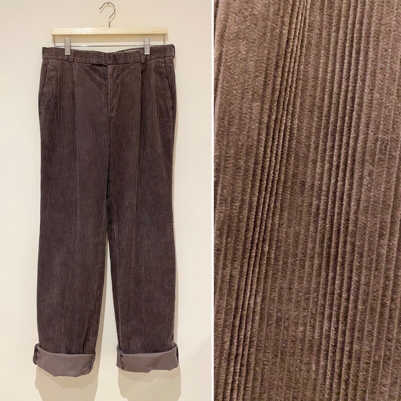 Denim+Corduroy Pleated main image 1