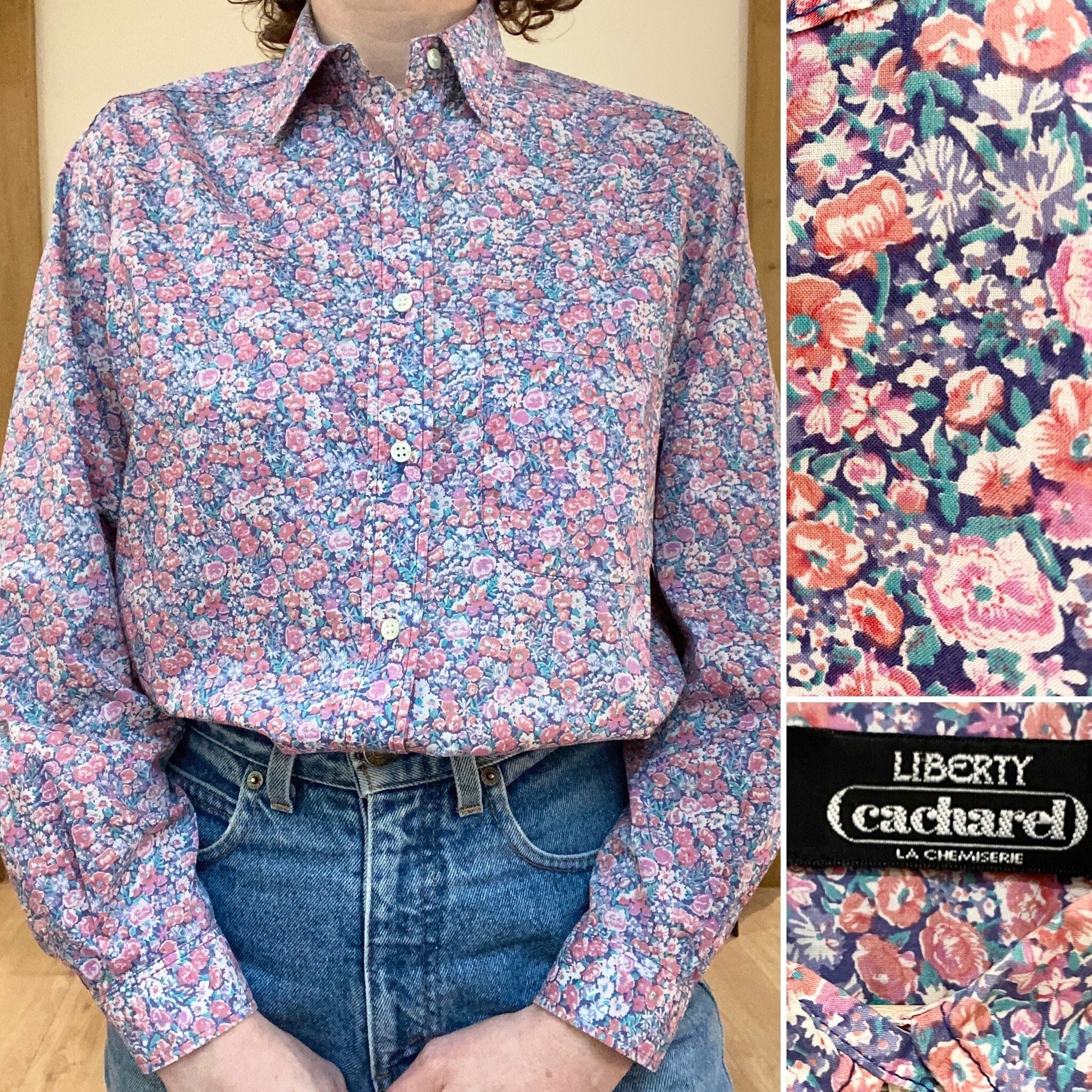 Chemisier liberty cacharel new arrivals
