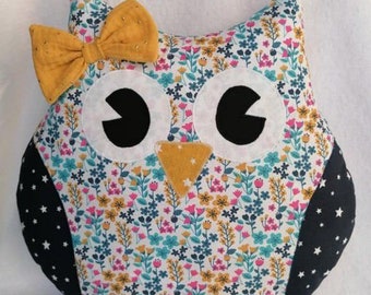 Cushion digital pattern/ Owl pajama range