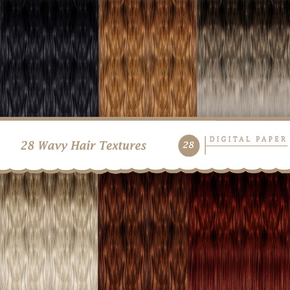 28 High Quality Resolution Hair Textures for 3D Modelling - Etsy
