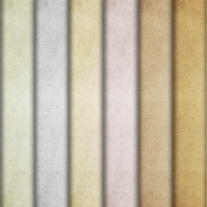 May include: A collection of eight vertical strips of textured paper in various shades of beige, brown, and gray.