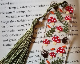 Forest Mushroom Bookmark