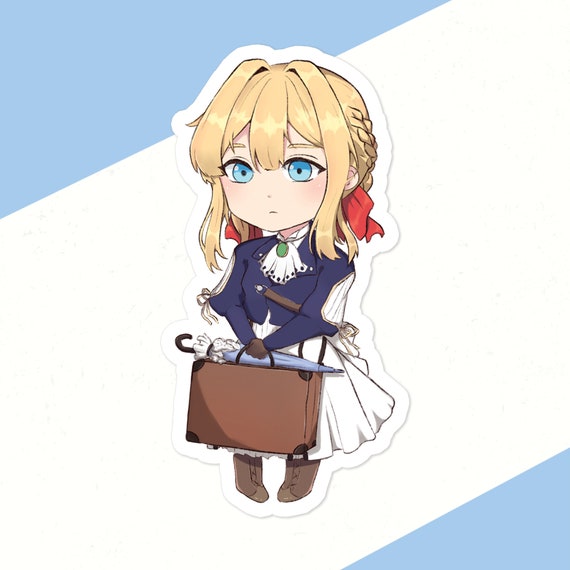 picture Violet Evergarden Chibi Figure violet evergarden sticker