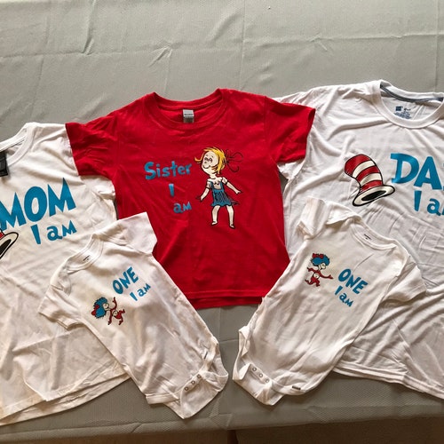 Dr. Seuss Themed Family Shirts - Etsy