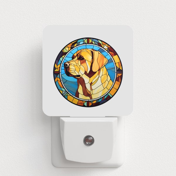 Yellow Labrador Night Light, Dog Night Light, LED Light, Dog Lover Gift, Guest Room Light, Bedroom Light