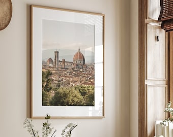 Florence Print, Florence Photography Wall Art, Italian Cityscape Wall Art, Instant Download | IT158