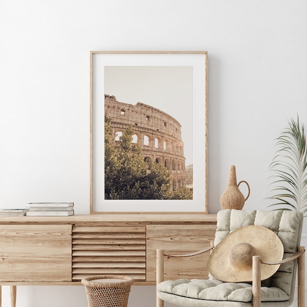 Rome Print, Rome Wall Art, Italy Wall Art, Rome Poster, Neutral Tones Wall Decor, Italy Lovers Gift Idea, INSTANT DOWNLOAD - IT161