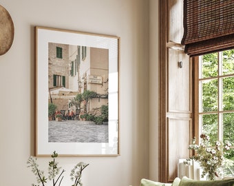 Italy Print, Italy Wall Art, Italian Restaurant Photo Art, La dolce Vita Print, Alleyway Print, Italy Poster, DIGITAL DOWNLOAD - IT205