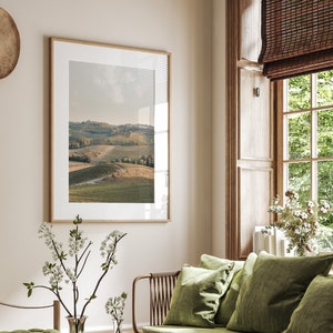 Tuscany-Chianti Hills Print: Italian Countryside Wall Art (Instant Download) IT157