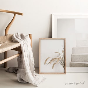 Minimal wall art trio in warm neutral palette, versatile for japandi, wabi sabi, and contemporary interiors. Printable neutral set of 3 with aesthetic, calming mood.