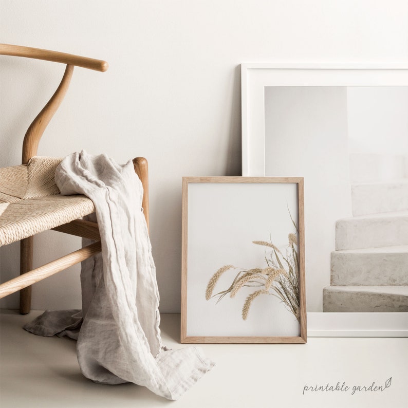 Minimal wall art trio in warm neutral palette, versatile for japandi, wabi sabi, and contemporary interiors. Printable neutral set of 3 with aesthetic, calming mood.