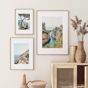 Amalfi Coast Prints Set: Italy Seaside Posters, Southern Travel Art (Digital Download) - IT201T