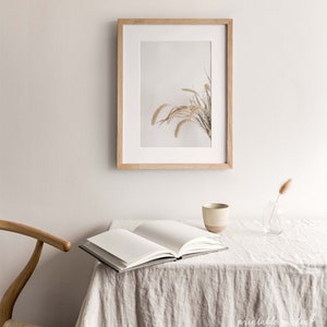 Botanical Wall Art, Pampas Grass Print, Neutral Tones Art, Wildflowers Print, Bedroom Prints Set, Summer Wall Art, Wildflowers Painting, Neutral Wall Art, Beige Wall Art, Modern rustic Decor, Set of 3 Prints, Cottage Home Decor, Farmhouse Paintings