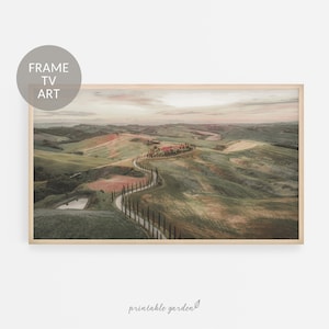 Samsung Frame TV Art, Tuscany Landscape TV Art, Italian Landscape Digital Download for Samsung The Frame, Art for TV, Frame Tv Instant Art