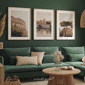 Rome Wall Art, Italy Wall Art, Rome Print, Rome Digital Art, Rome Poster, Neutral Tones Wall Decor, Italy Lovers Gift Idea, INSTANT DOWNLOAD, Rome Landscape, Neutral Italy Wall Art, Guest Room Prints, Living Room Wall Art, Italy Art Photo Print