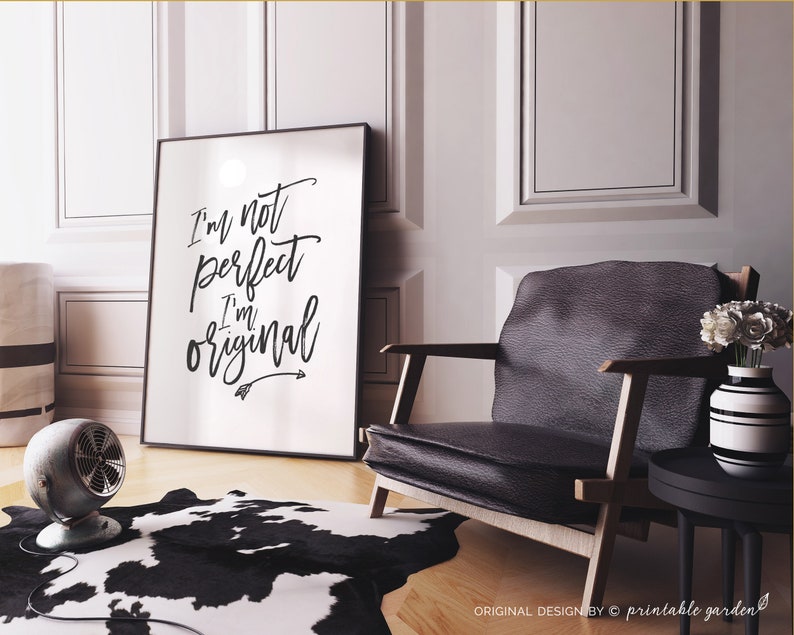 Printable Gift for Her I'm Original Print Inspirational Etsy