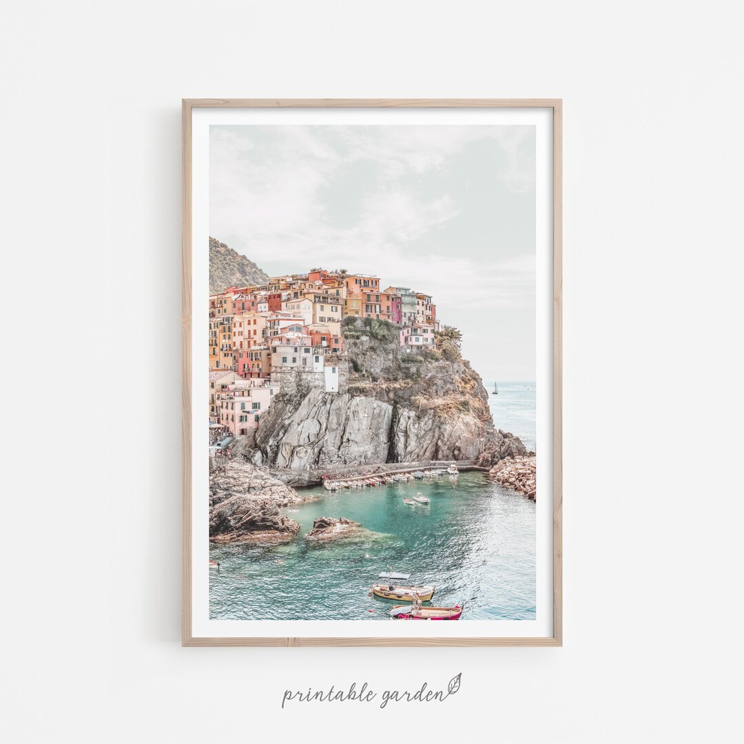 Cinque Terre Print, Cinque Terre Wall Art, Italy Wall Art for Living