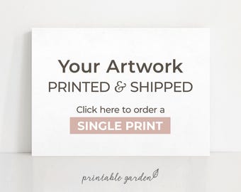 Your Chosen Artwork – Fine Art Print, Printed & Shipped Worldwide