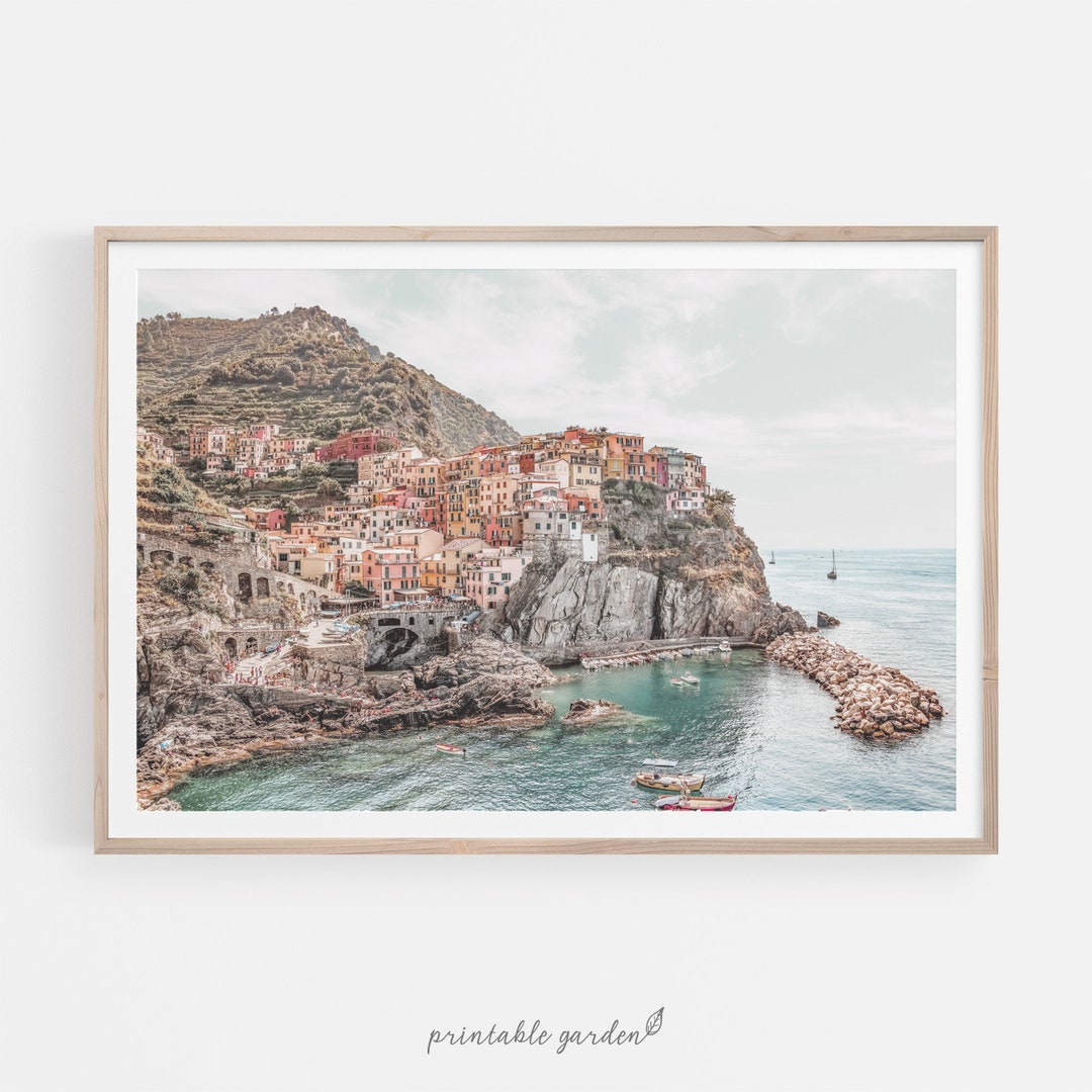 Cinque Terre Print Cinque Terre Wall Art Italy Wall Art Etsy