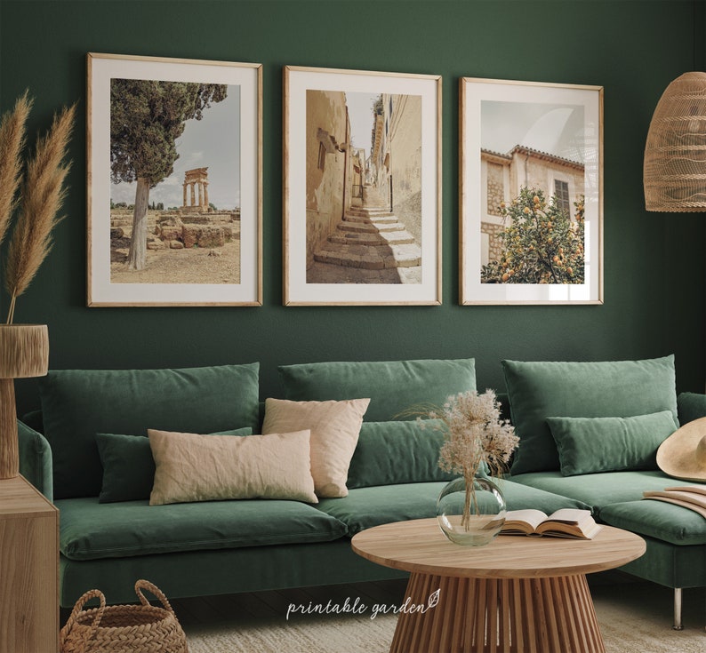 Italy Wall Art, Southern Italy Print, Sicily Poster, Italy Gift Idea, Digital Download, Italian Landscape, Europe Wall Art, Mediterranean Art, South Europe Print, Italy Home Decor, Italy Lover Gift, Guest Room Wall Art, Living Room Prints