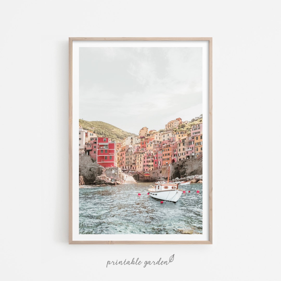 Cinque Terre Print Cinque Terre Wall Art Italy Wall Art Etsy