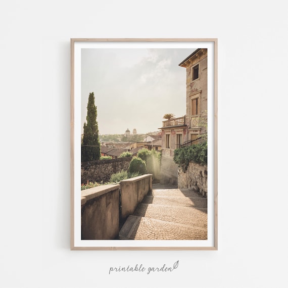 Florence Tuscany Print, Italian Landscape Wall Art, Instant Download | IT156