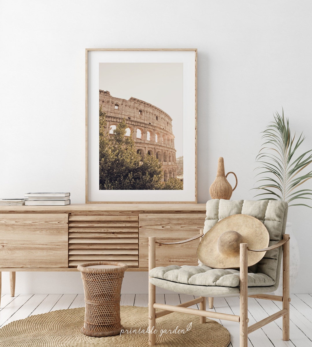 Wall Prints Rome Rome Print, Rome Wall Art, Italy Wall Art, Rome Poster, Neutral Tones ...