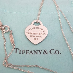 Tiffany and Co. Heart Pendant Mini 