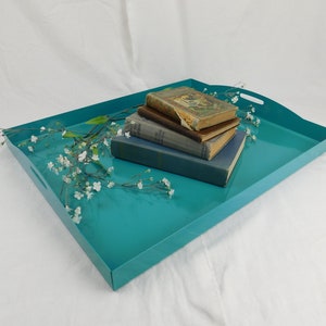 Turquoise cheap ottoman tray