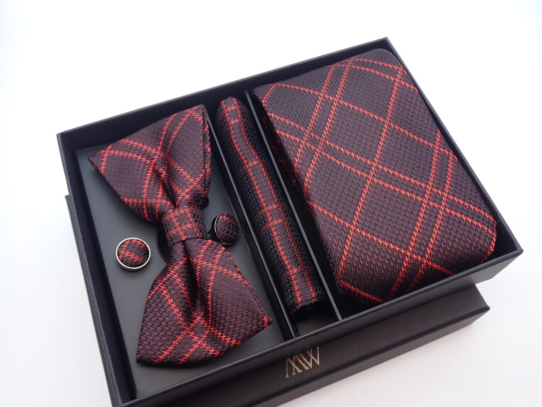 Giacca Smoking Uomo In Tartan Rosso Per Eventi Di Lusso - Ottavio - Foto 7