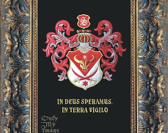 Independent design of the coat of arms