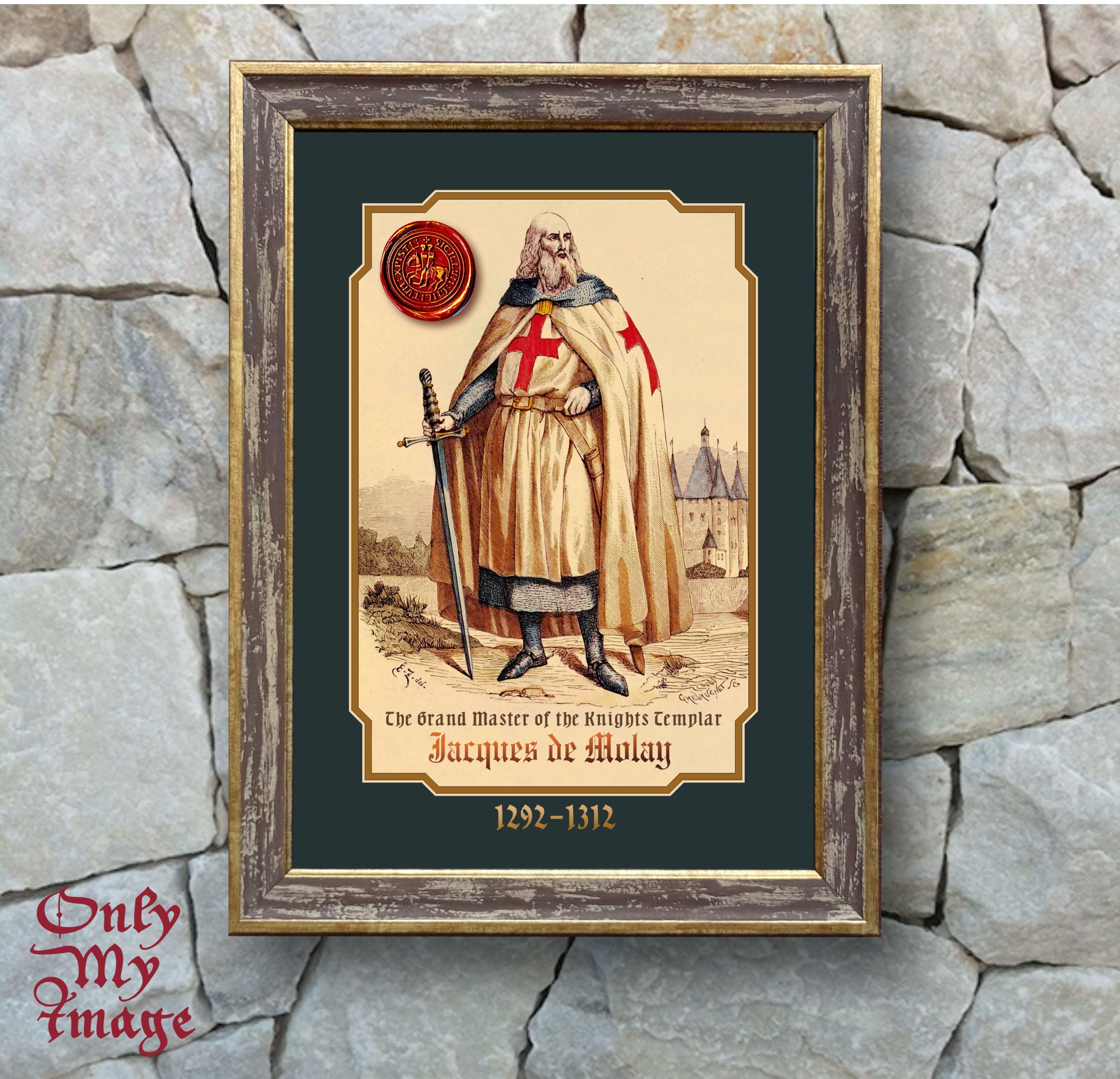 Jacques De Molay - Grand Master of the Order of the Templars